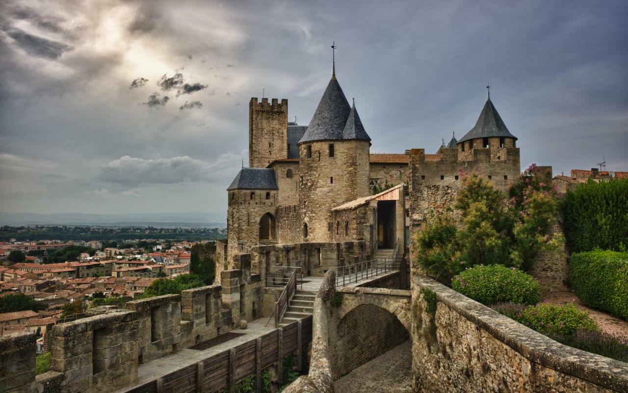 Appartement Calme Et Spacieux, Cite Et Ville A Pied, Wifi, 2 Chambres, 3 Lits Carcassone Exterior photo